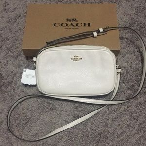 Coach Chalk White Small Crossbody Bag